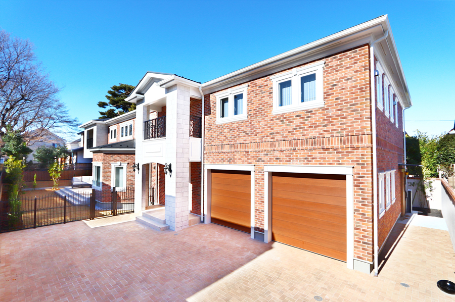 東京都練馬区の注文住宅施工実績。外観。